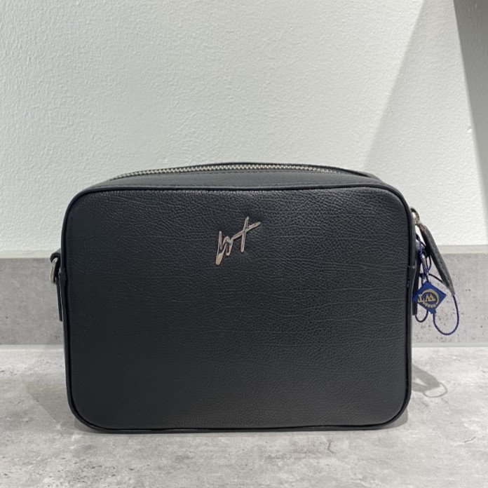 TÚI XÁCH NỮ WT Leather MINI MESSENGER Da Bò Thật . Mùa Đen, Đỏ