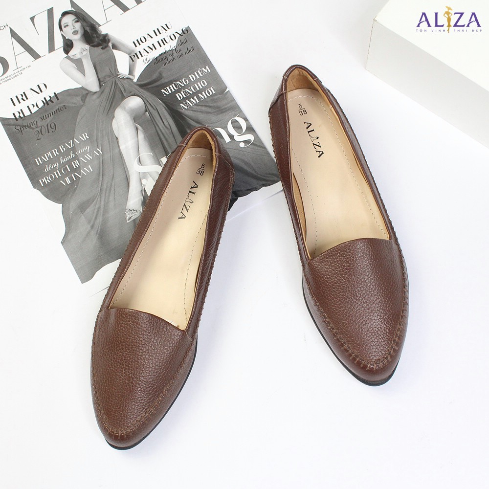 Giày bệt da bò 2 lớp - Aliza 0011B