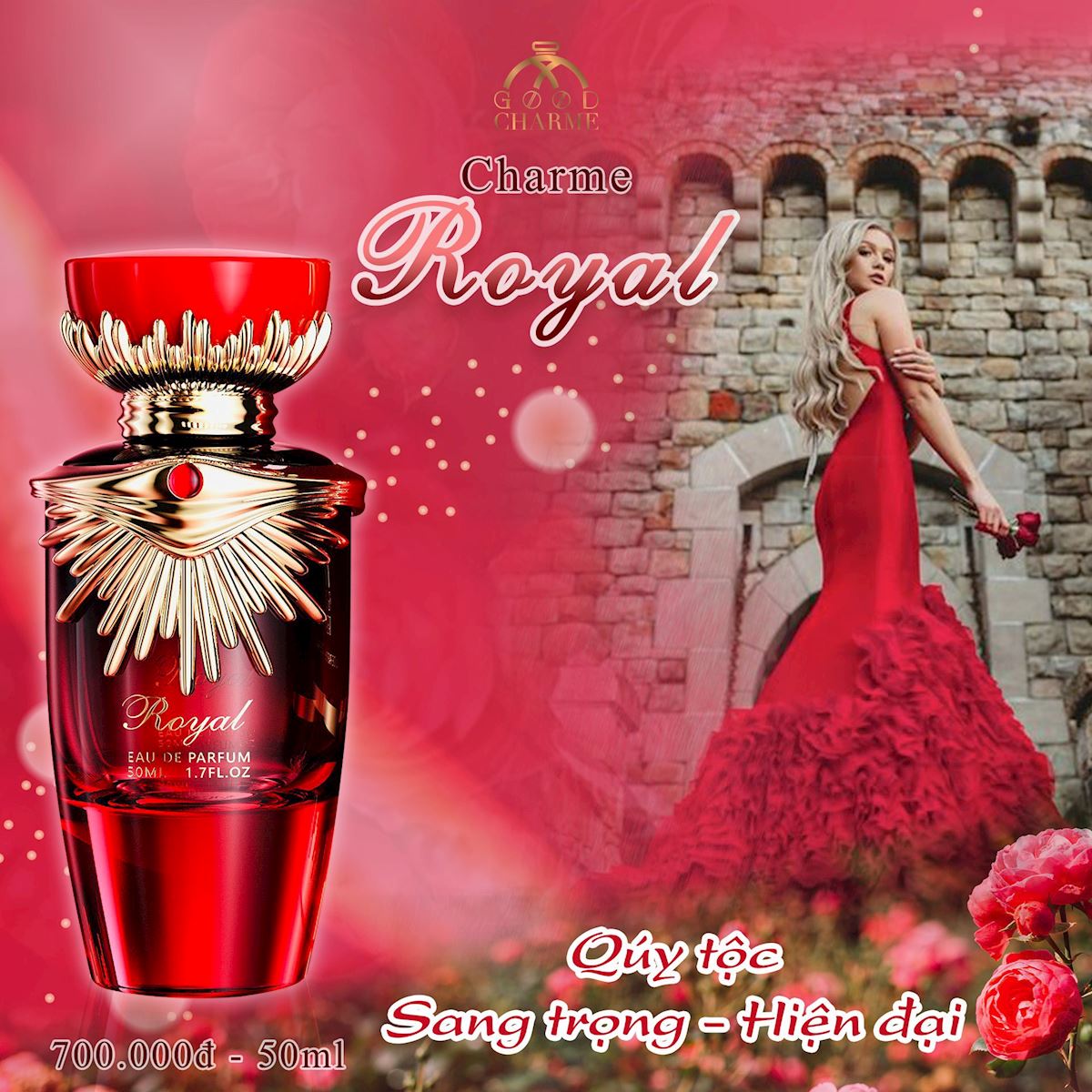 Nước Hoa Nữ Good Charme Royal 50ml