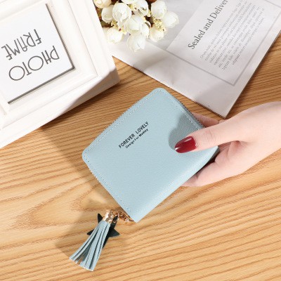 Ví Ngắn Nữ Mini Form KOREA FOREVER YOUNG V217 Cầm Tay Đựng Tiền Dễ Thương