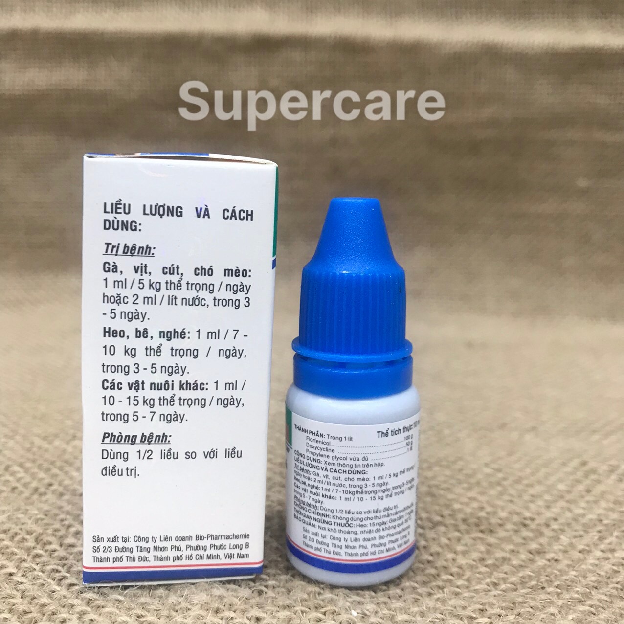 Bio Flor Doxy Oral 10ml - Thương Hàn Viêm Phổi