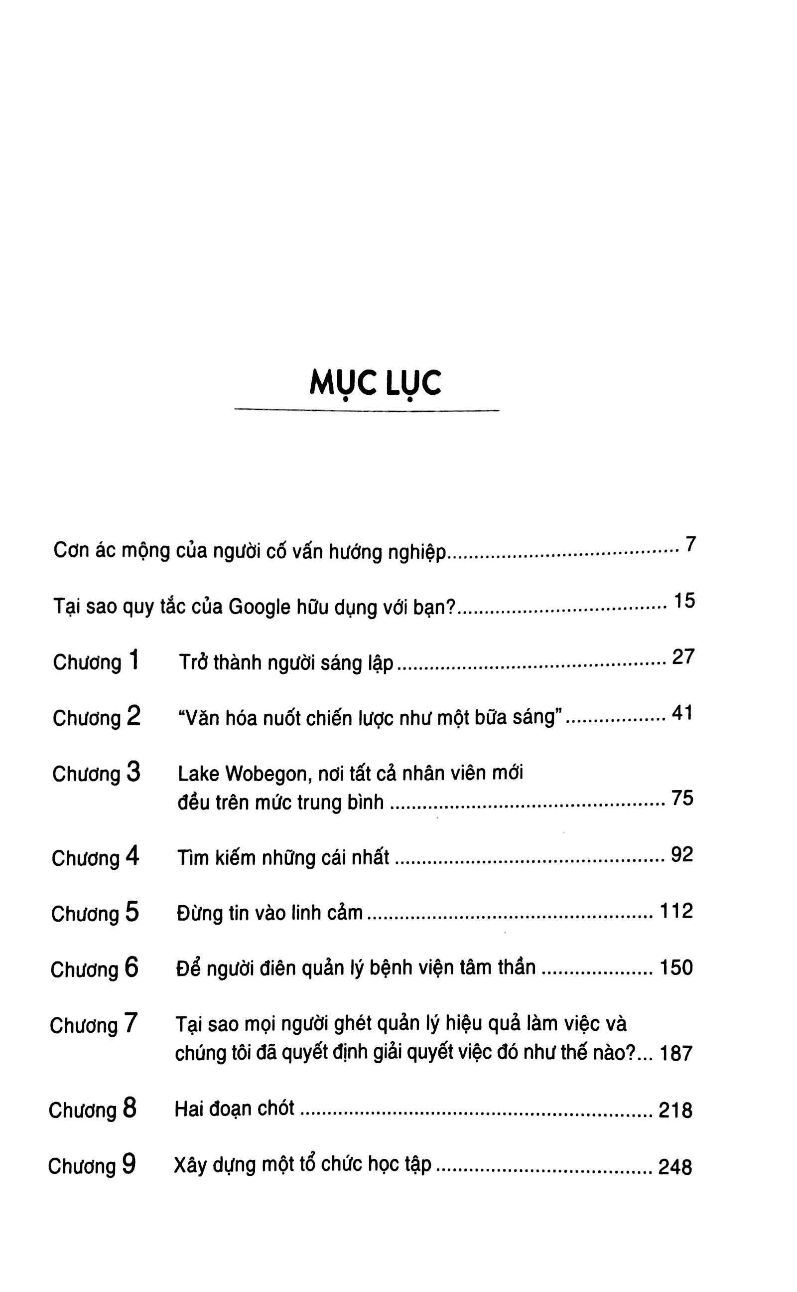 Sách - Quy tắc của Google
