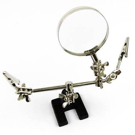 KÍNH LÚP HÀN MẠCH CÓ KẸP TOLSEN 38090