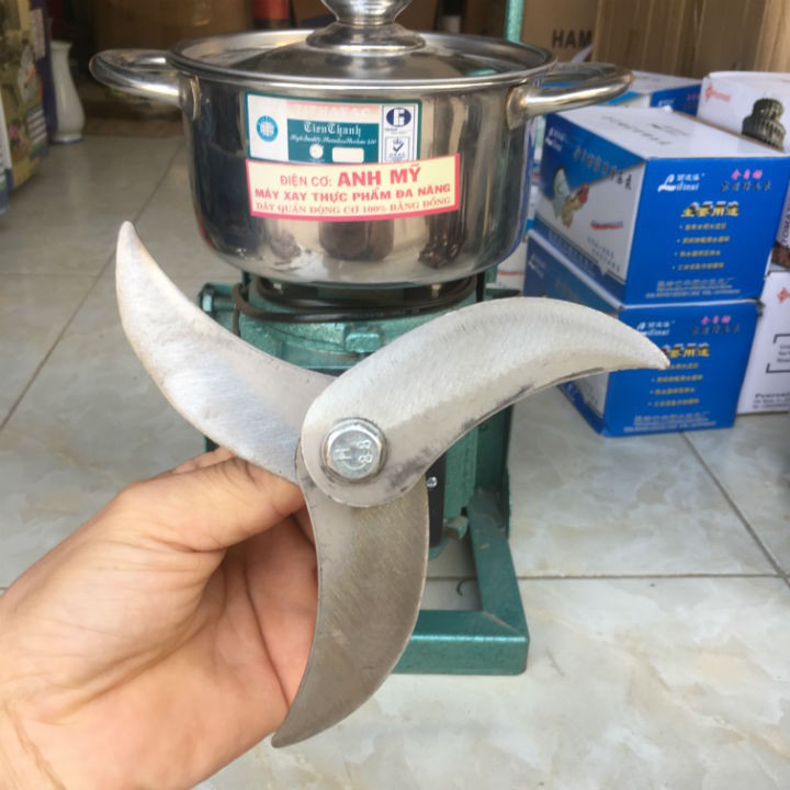 GIẢM 50% - LƯỠI DAO MÁY XAY THỊT 3 LƯỠI CỰC BÉN