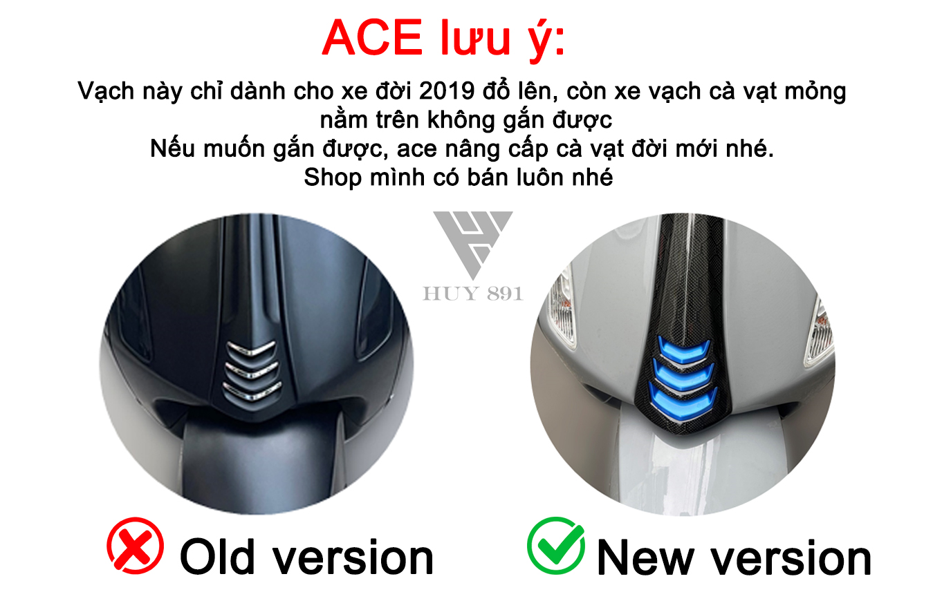 Vạch cà vạt Vespa Sprint Primave Notte đời mới