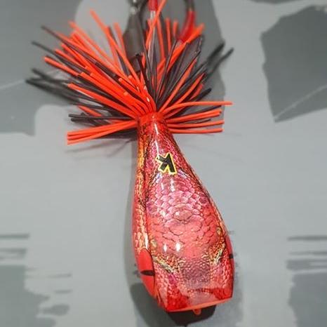 Mồi nhái câu lure cá lóc đầu rắn 4cm 10g