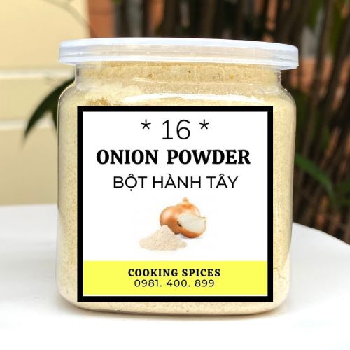 Bột Hành Tây ( Onion Powder ) Hũ dùng tiện lợi