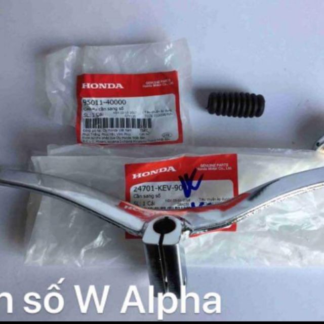 Cần đạp sang số xe wave alpha zx, future 1 ... zin honda