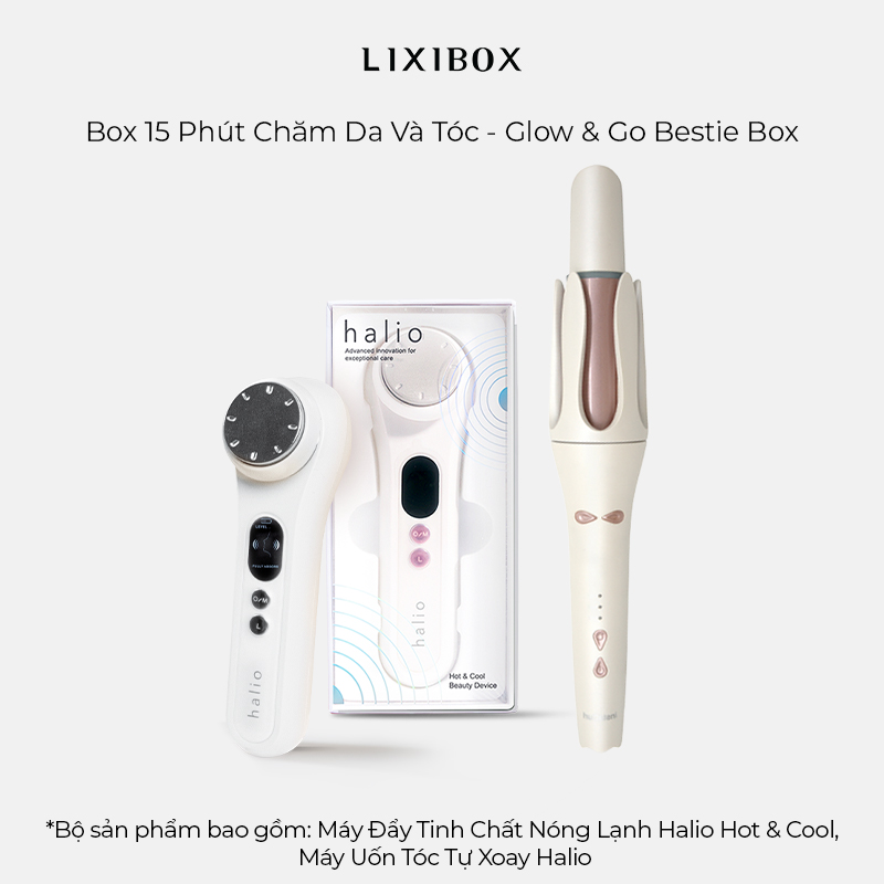 Box 15 Phút Chăm Da Và Tóc - Glow & Go Bestie Box