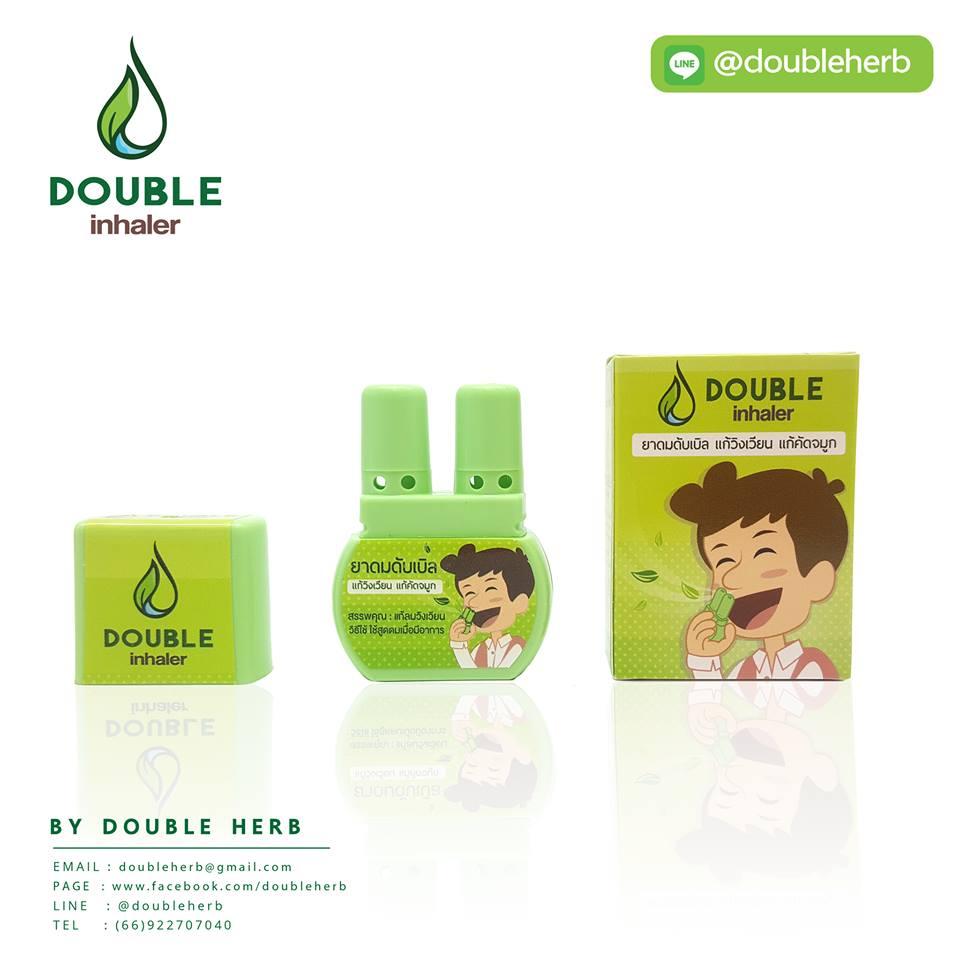 [HCM]Ống Hít Thảo Dược Thông Mũi Double Inhaler Thái Lan
