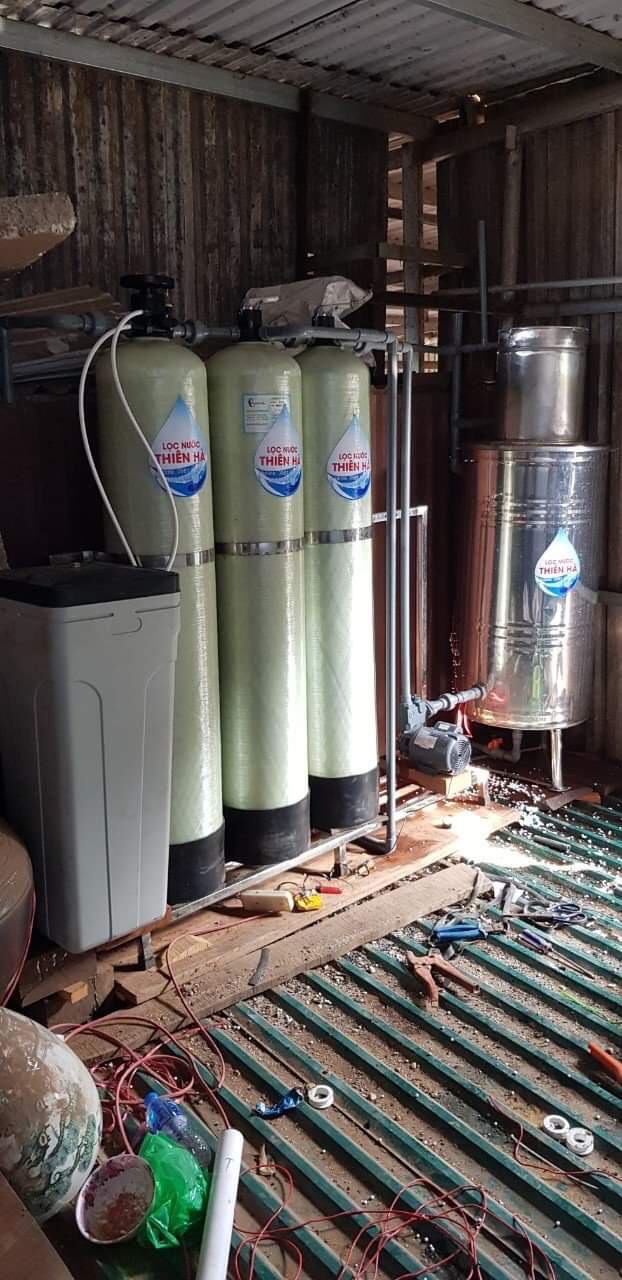Lọc nước phèn cột composite 1054