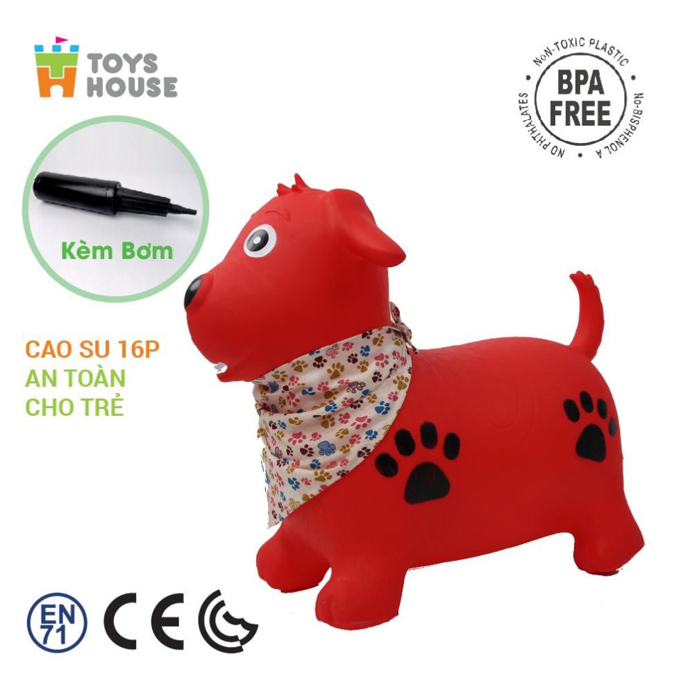 [Tặng Kèm Bơm- Có Hộp- Bảo Hành Một Năm] Thú Nhún Toyhouse Cao Cấp