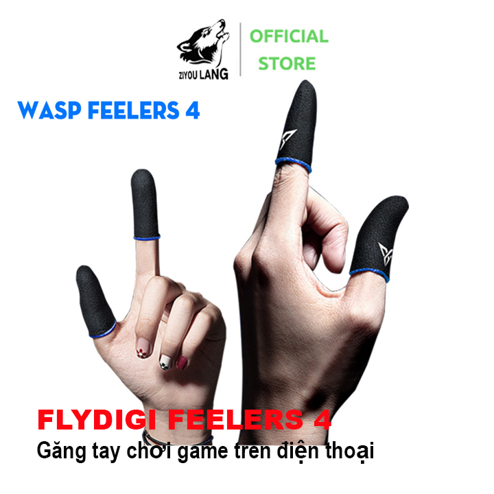 Flydigi Wasp Feelers 4 Găng tay chơi game Mobile siêu nhạy, siêu co dãn