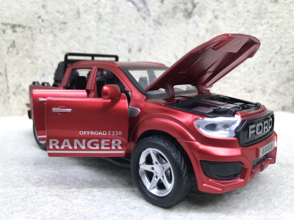 Mô hình xe PICKUP FORD Ranger Raptor 2021 1:32