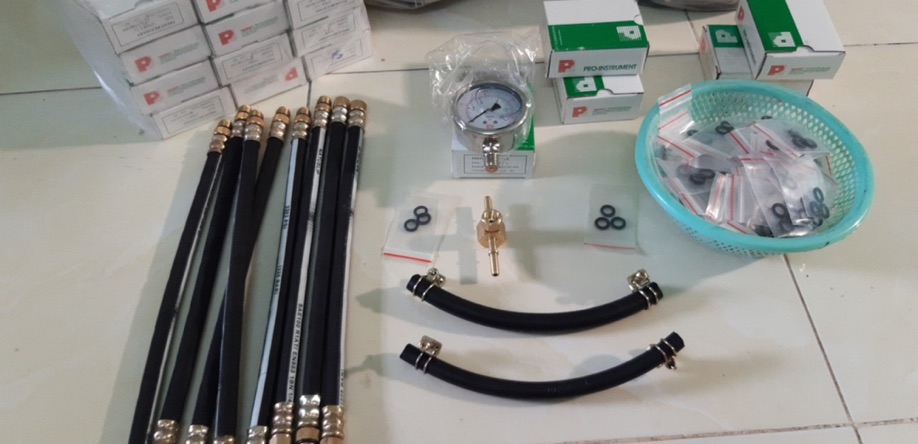 Đồng Hồ Đo Áp Xuất Bơm Xăng Buồng Đốt 2in1 ( Tất cả Các Dòng Xe Ga & Xe Số )
