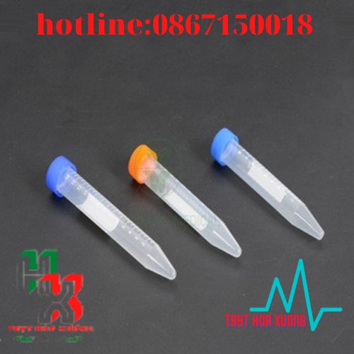 Ống ly tâm Falcon 15ml đáy nhọn chuyên dụng túi 100 cái