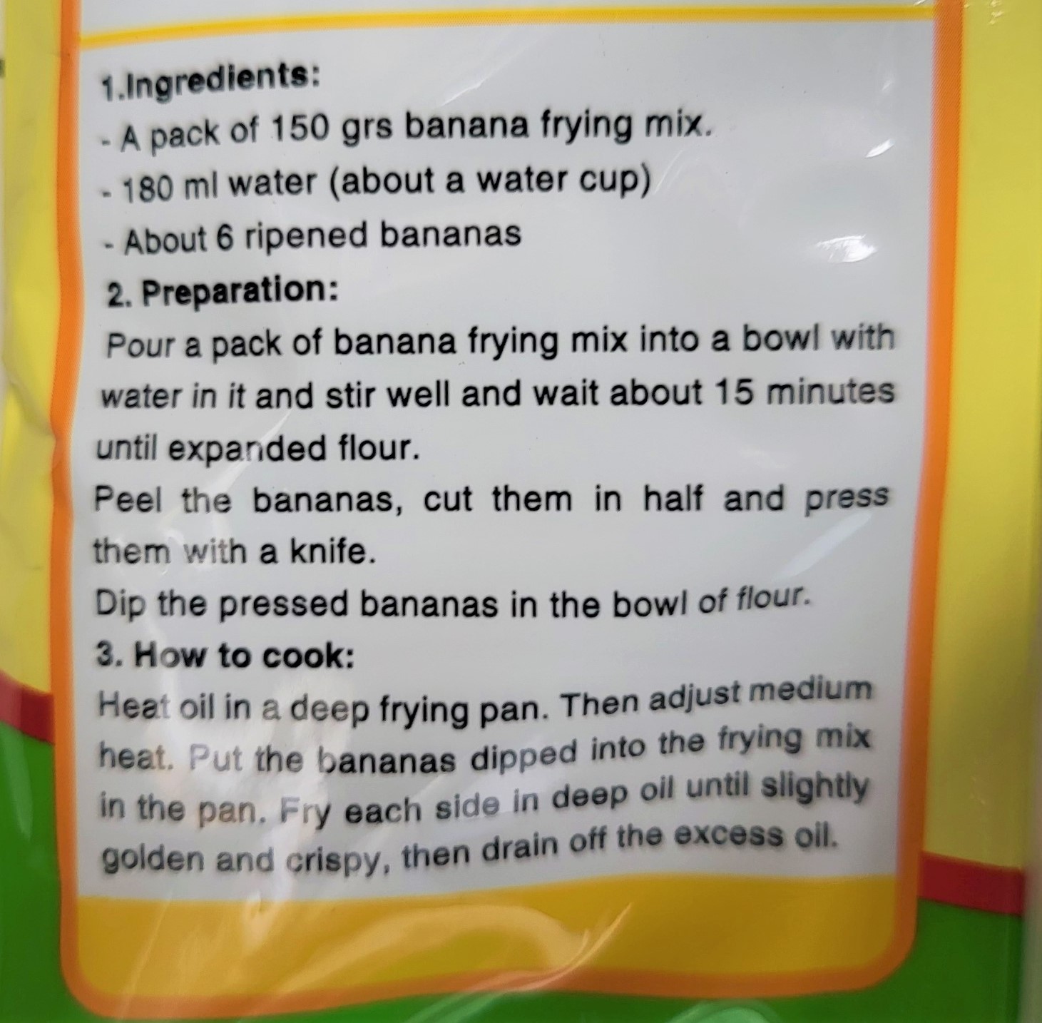 [Túi 150g] BỘT CHUỐI CHIÊN [VN] BÍCH CHI Fried Banana Powder Mix
