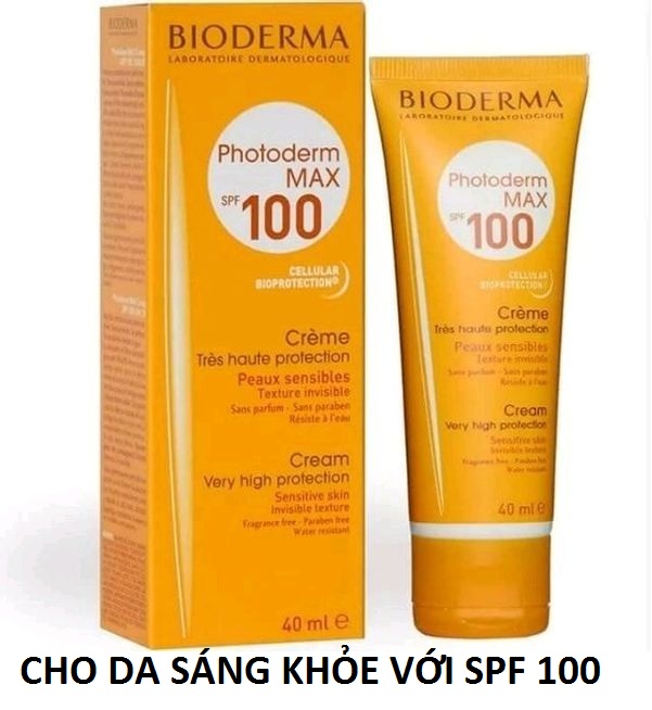 [HCM]KEM CHỐNG NẮNG CHỊU NƯỚC BIODERMA SPF 100