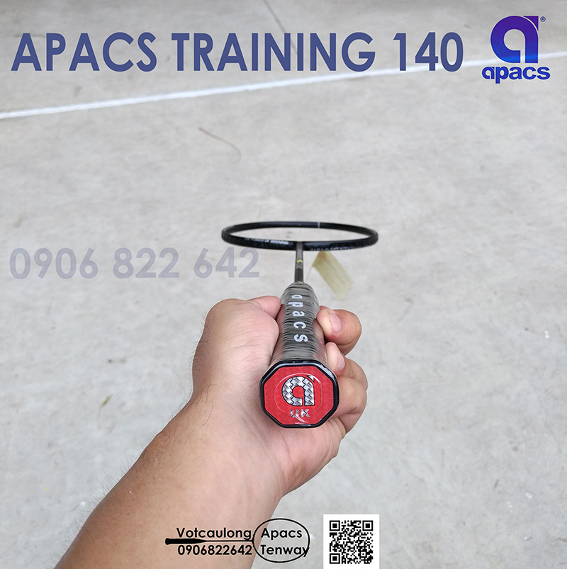 Vợt tập cầu lông Apacs Training 140gr Cải thiện khả năng điều vợt, tăng sức mạnh cho cú đánh