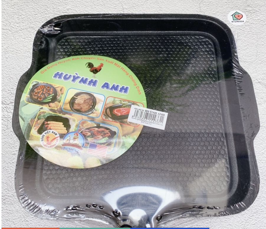 Chảo nướng chống dính vuông 32cm
