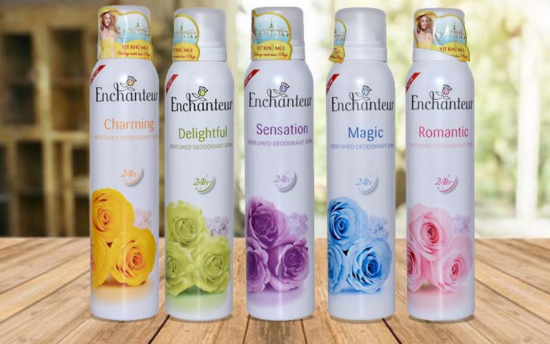 Xịt khử mùi Enchanteur 150ml