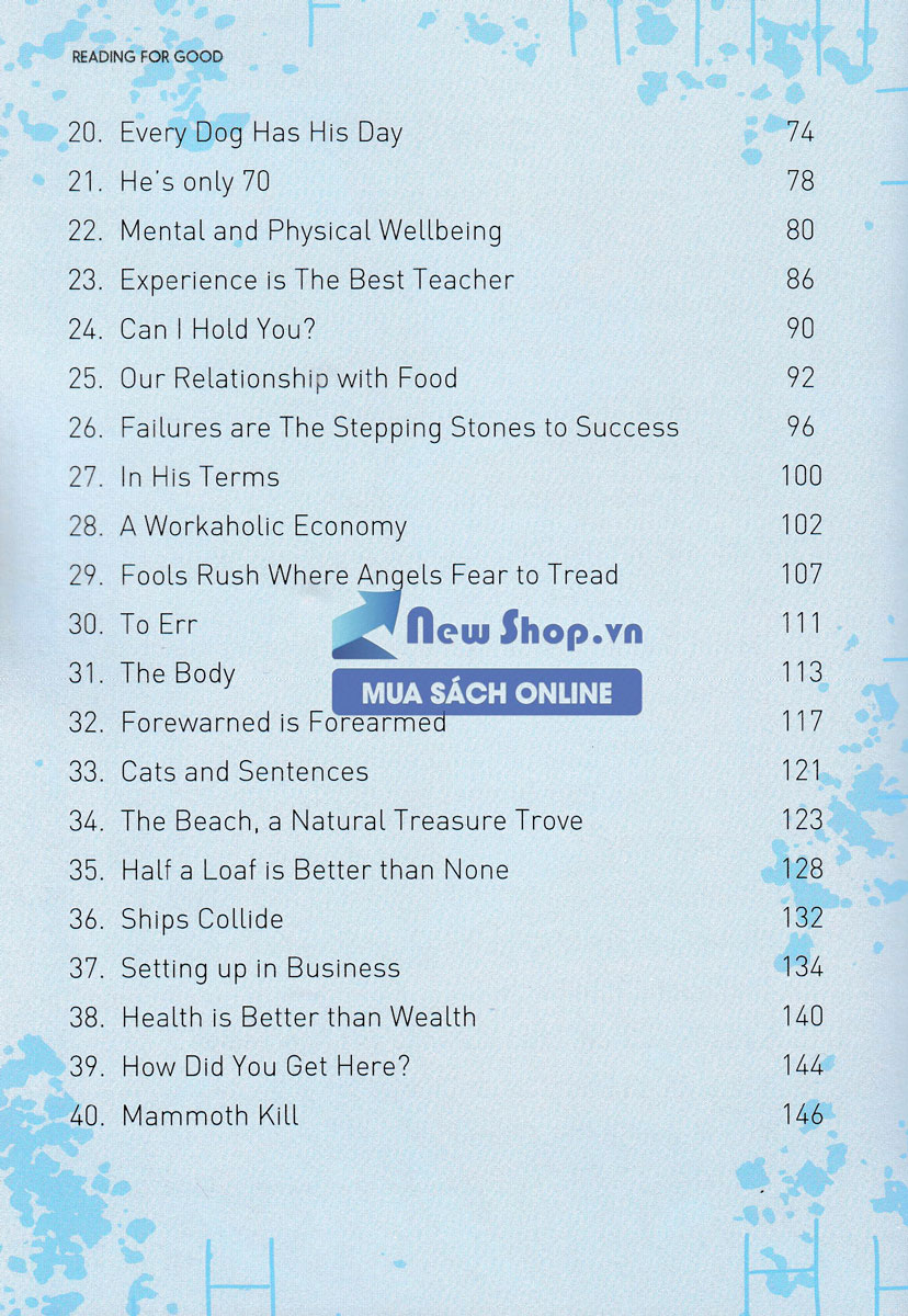 Sách - Reading For Good - Expand Your Horizons - Newshop