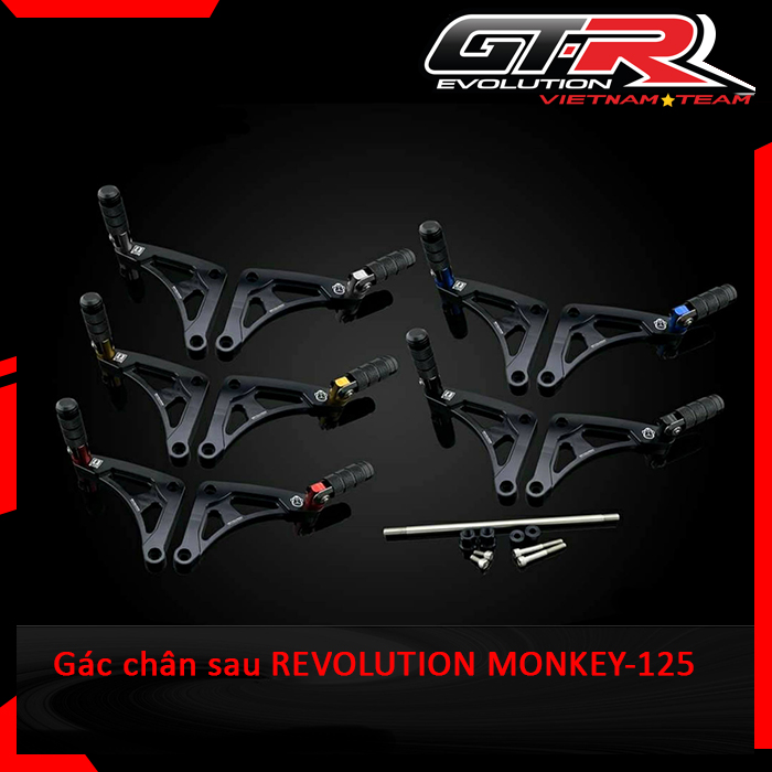 [HCM][Chính hãng] Gác chân sau REVOLUTION MONKEY125