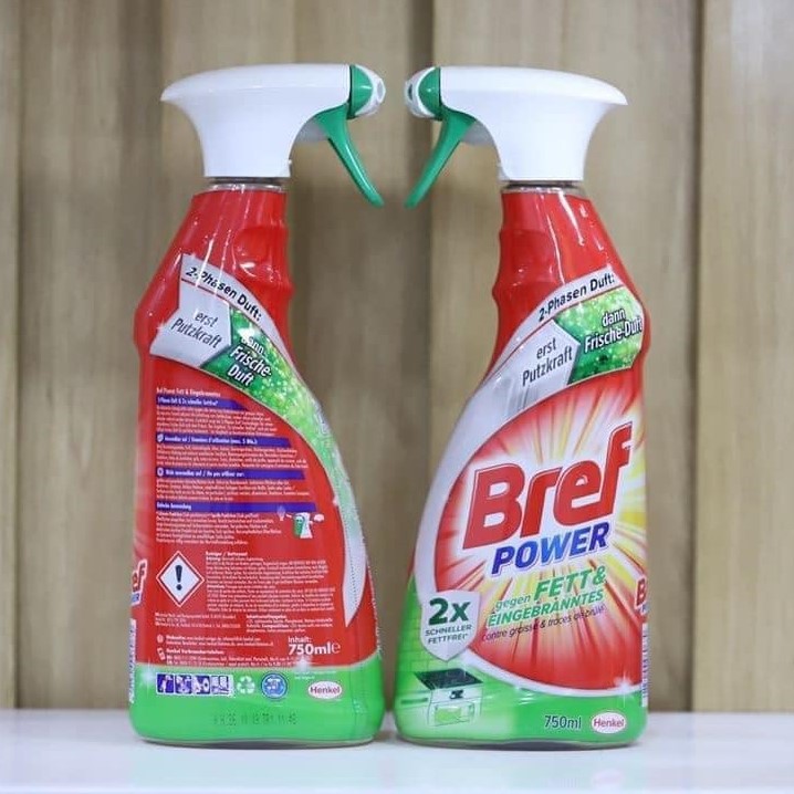 Chai xịt đa năng cho nhà bếp Bref 750ml