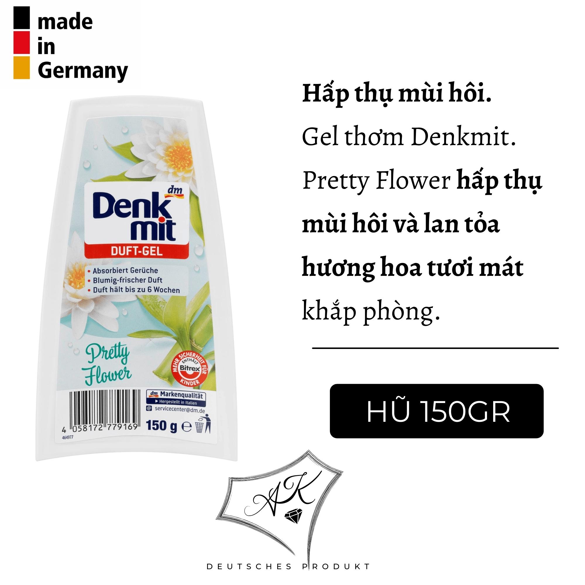 [ Hàng Đức ] Sáp thơm phòng Denkmit - nội địa Đức  - hũ 150g