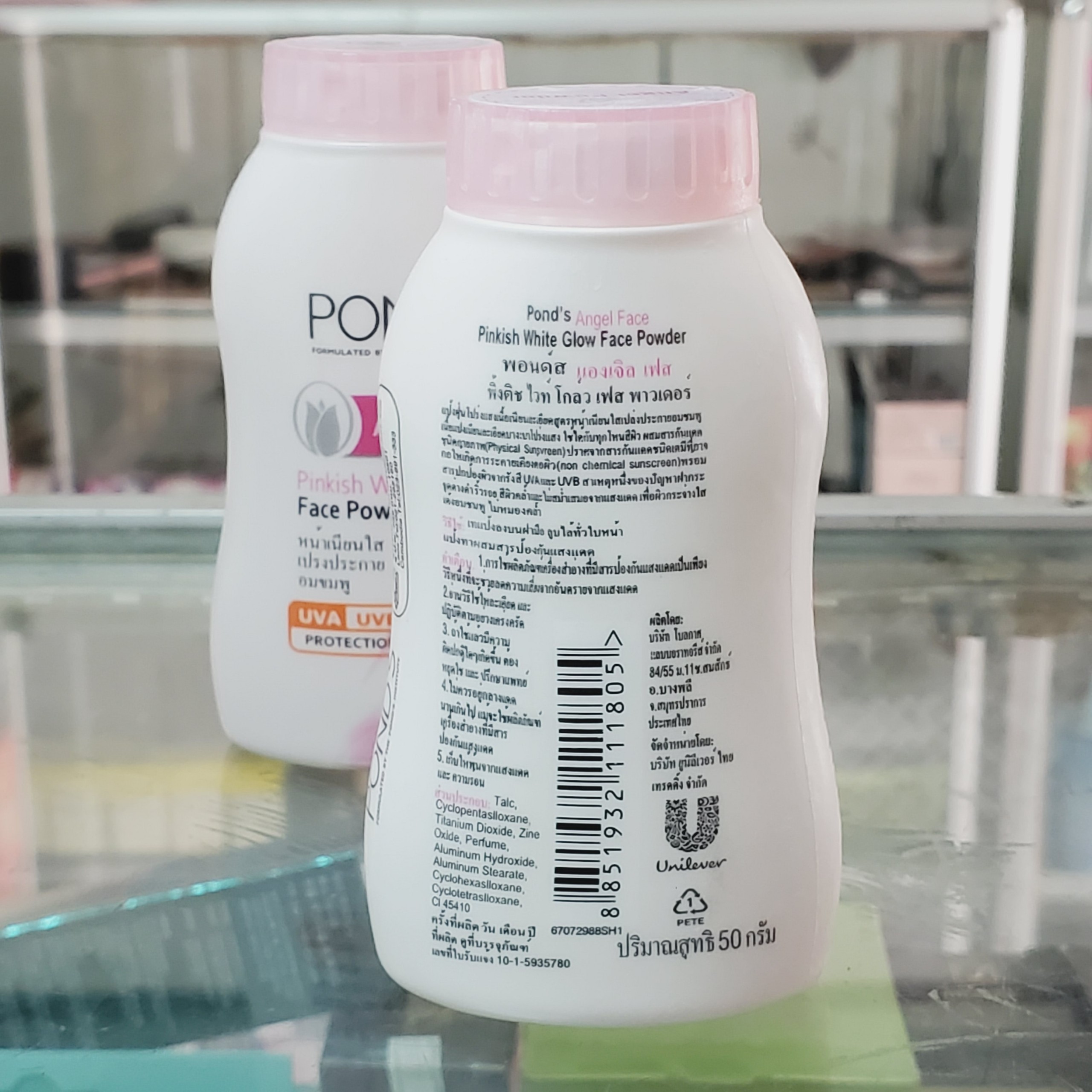 [Chuẩn Thái] Phấn Phủ Thơm Pond’s  dạng chai hàng Thái Lan 50g