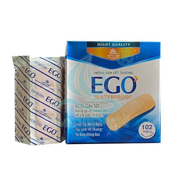 MIẾNG DÁN VẾT THƯƠNG EGO (Hộp 102 miếng) Hàng chính hãng