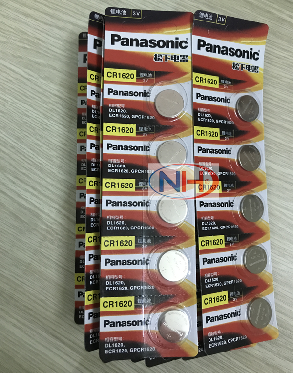 Vỉ 5 Viên Pin Panasonic CR-1620