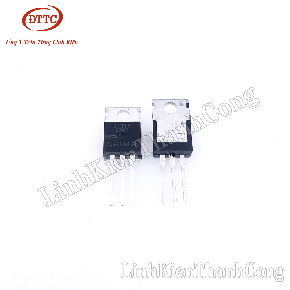 Bt138-600e triac 12a 600v to220