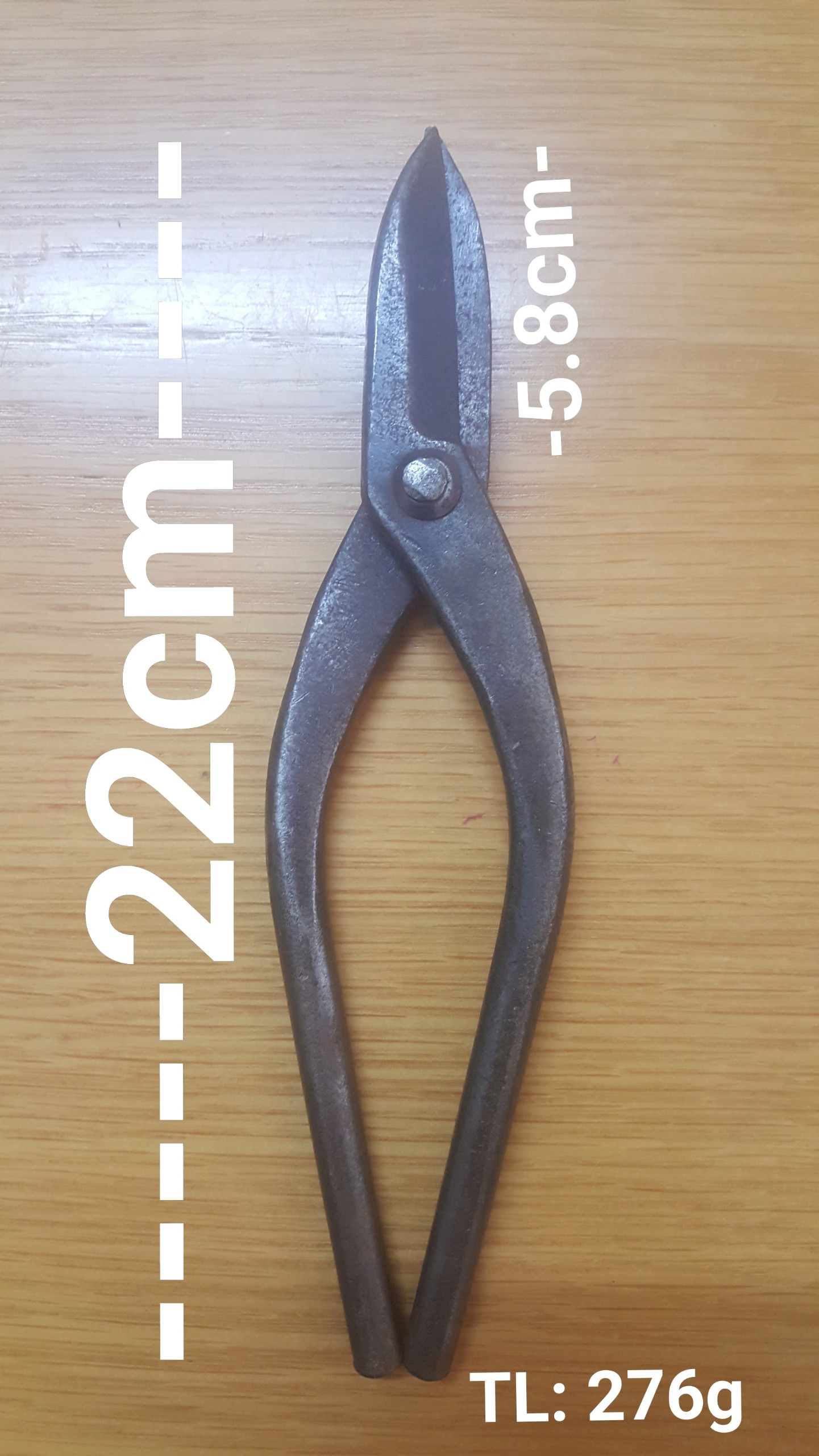 Metal Cutting Scissor Straight Edge