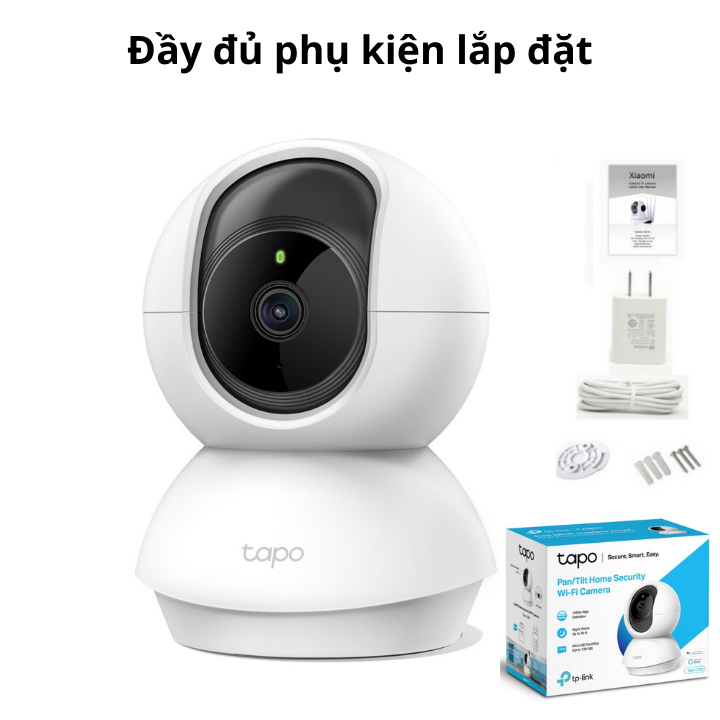 Camera tp-link tapo c200 wifi ip wifi full hd 1080p smart , camera wifi trong nhà xoay 360