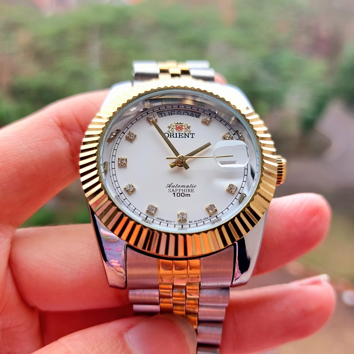 Đồng hồ nam cơ automatic Orient máy Nhật cao cấp