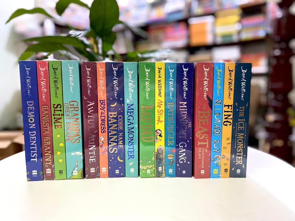 David Walliams Boxset - 20 cuốn | Nhập Khẩu