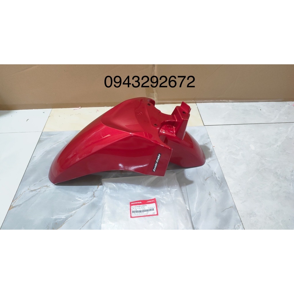 Dè vision 125 đỏ tươi honda