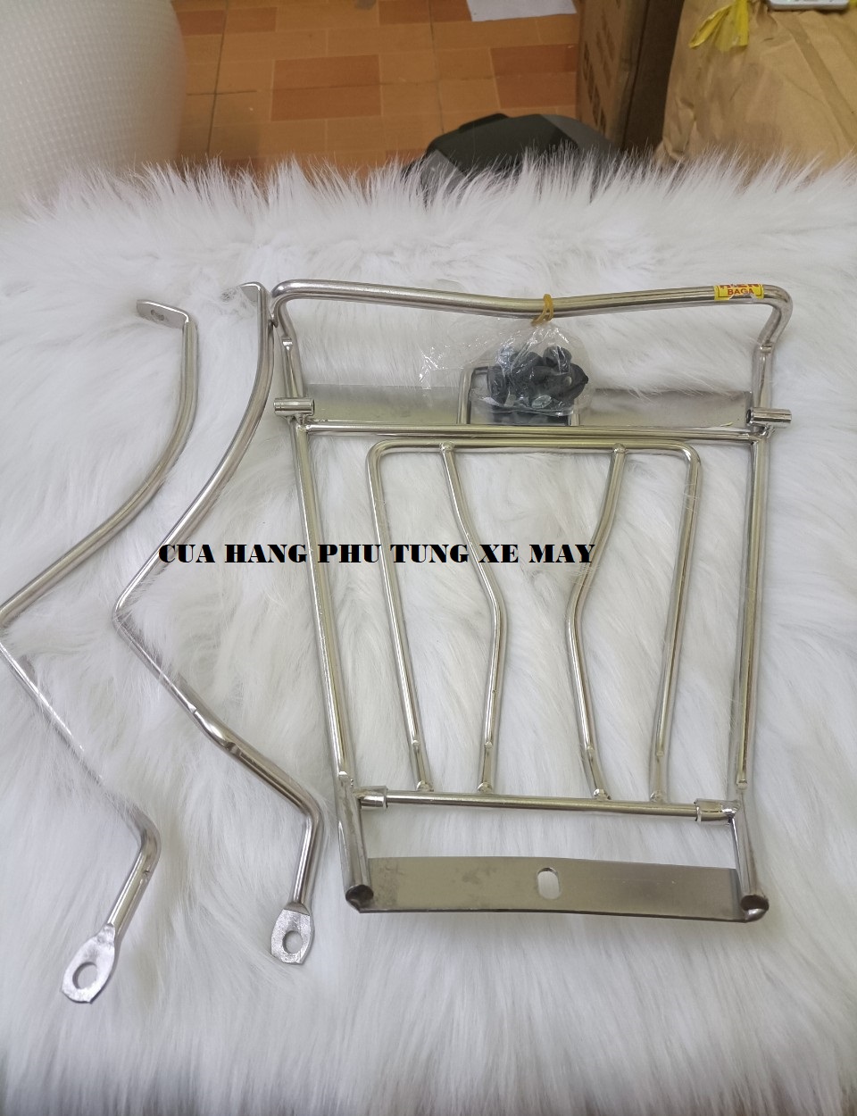 Baga giữa xe PCX 125/150 inox