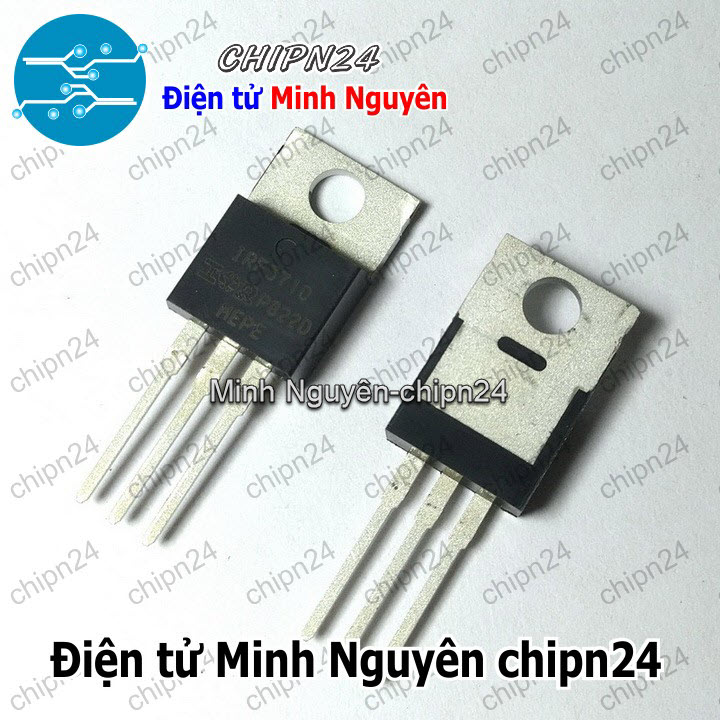 [1 con] (DT) Mosfet IRF3710 TO-220 Hàng Tốt 57A 100V Kênh N (F3710 3710) - HH004507