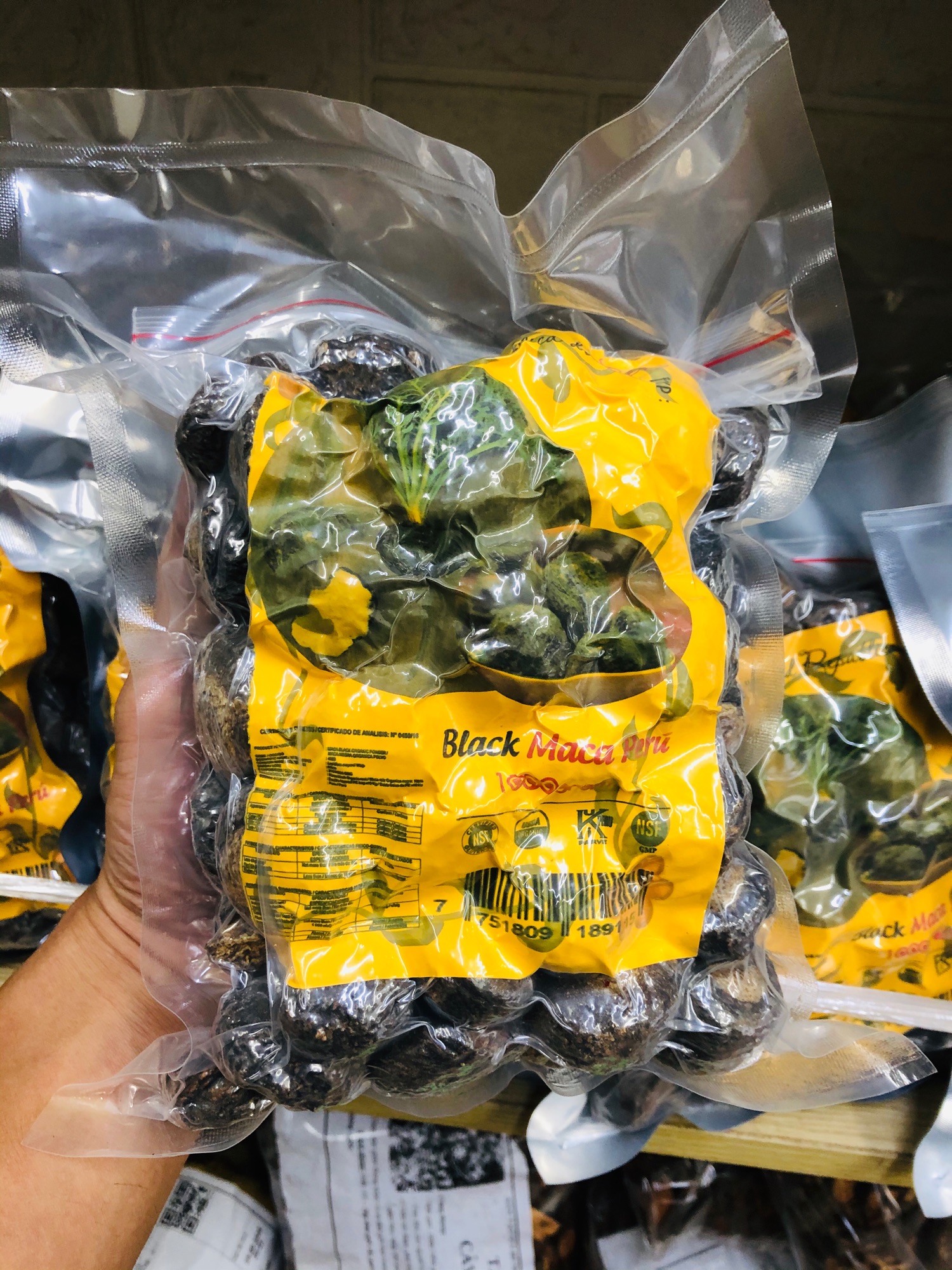 1kg Sâm Maca đen Peru