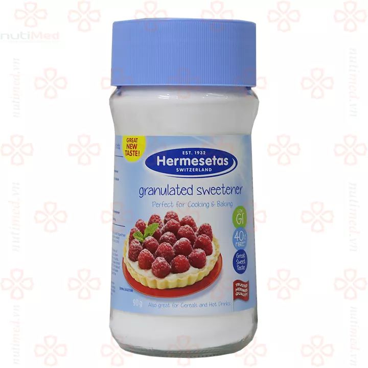 [HCM]Đường ăn kiêng Hermesetas lọ 90g