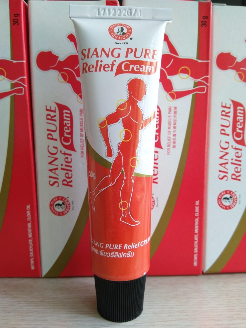 Dầu xoa bóp Siang Pure Relief Thái Lan 30g