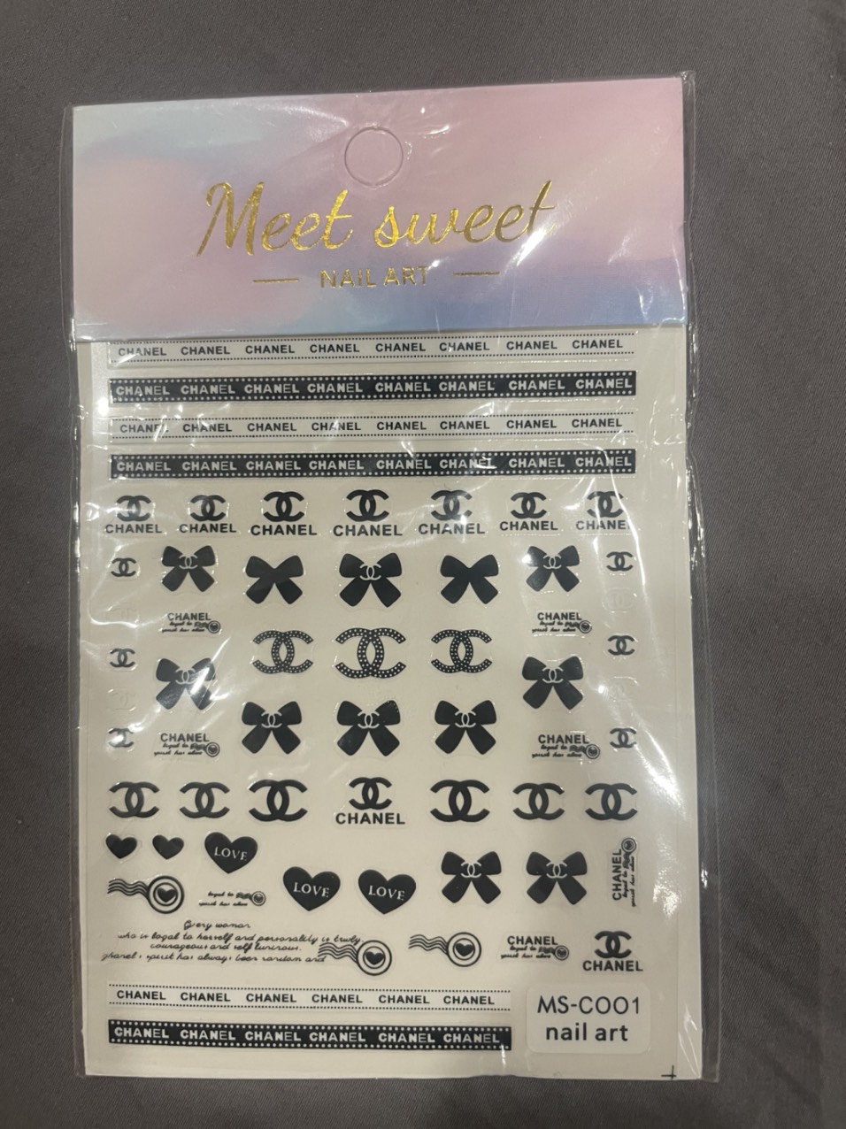 Bán Sticker bông tuyết dán nước trang trí móng nail giáng sinh giá rẻ hcm