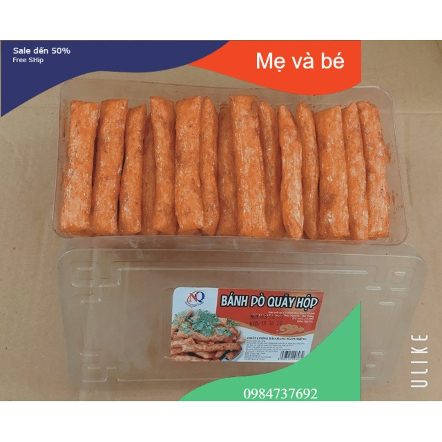 Bánh pò quẩy hộp ăn vặt thần thánh