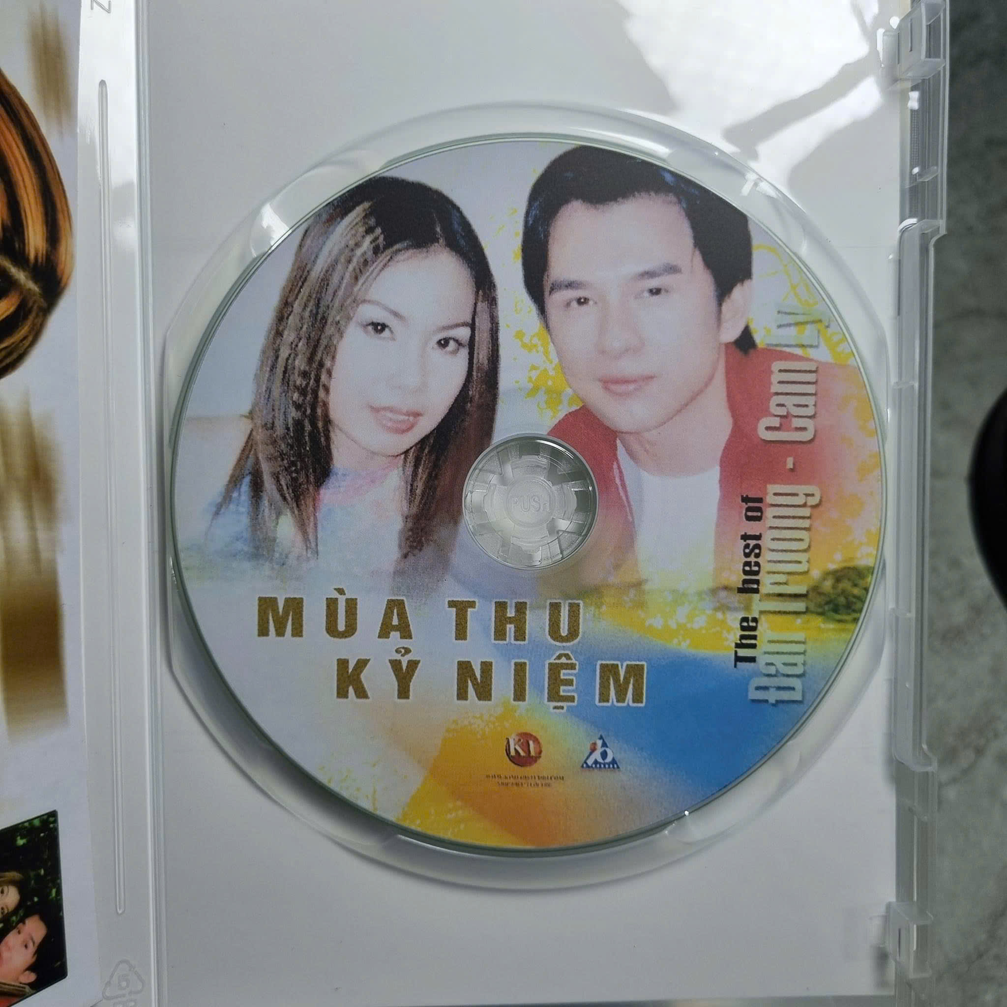 Đan Trường, Cẩm Ly - Mùa Thu Kỷ Niệm [ Có Booket ] Kim Lợi CD