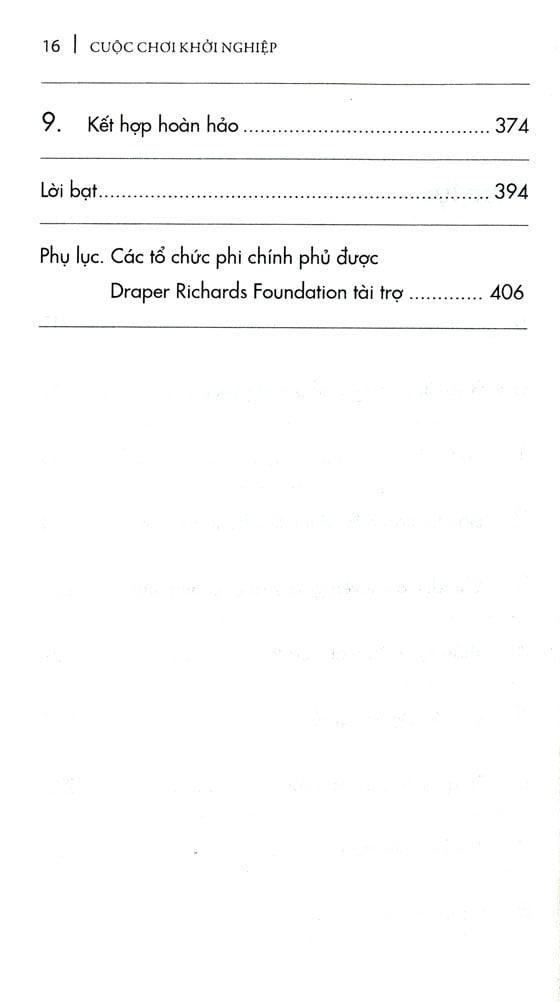 Sách - Cuộc chơi khởi nghiệp