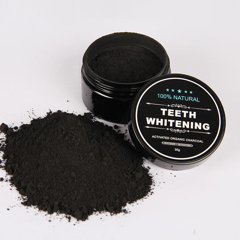 Bột giúp đánh trắng răng than tre teeth whitening