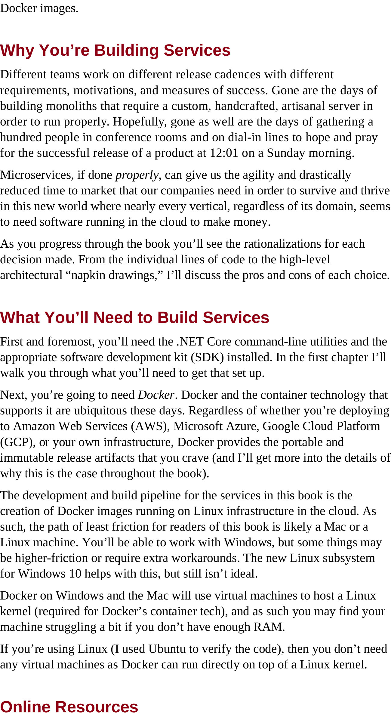 Sách tiếng anh Building Microservices with ASP.NET Core Develop, Test, and Deploy Cross-Platform Services in the Cloud