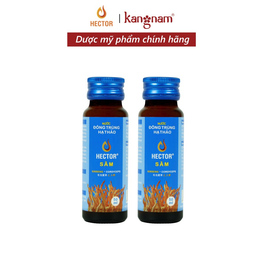 [HCM]Nước Đông Trùng Hạ Thảo Hector Sâm 50ml [Combo 2 Chai]